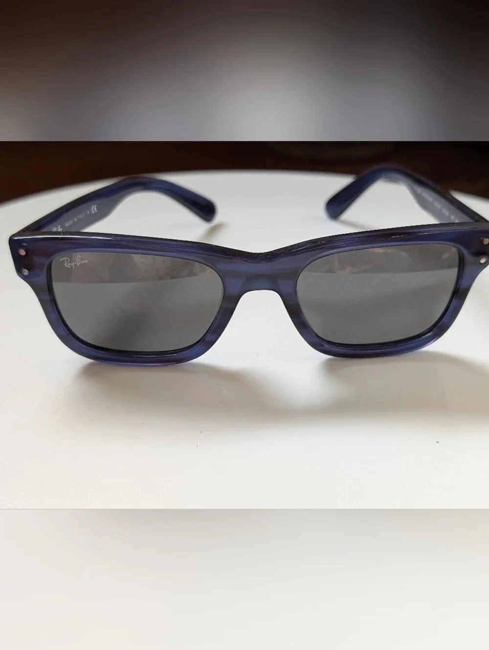 Ray Ban Mr Burbank Sunglasses In Blue